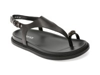 Sandale GRYXX negre, 1186, din piele naturala - 1