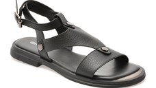 Sandale GRYXX negre, 1277G20, din piele naturala
