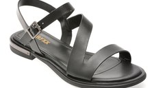 Sandale GRYXX negre, 1294, din piele naturala