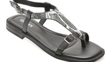 Sandale GRYXX negre, 1352C27, din piele naturala