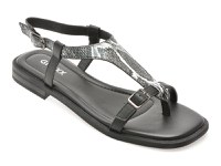 Sandale GRYXX negre, 1352C27, din piele naturala - 1