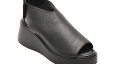 Sandale GRYXX negre, 1650D13, din piele naturala