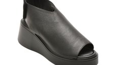 Sandale GRYXX negre, 1650D13, din piele naturala