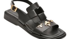 Sandale GRYXX negre, 1766340, din piele naturala