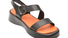 Sandale GRYXX negre, 18308X4, din piele naturala