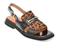 Sandale GRYXX negre, 22L914, din piele naturala lacuita - 1