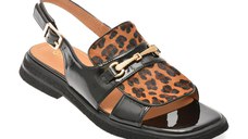 Sandale GRYXX negre, 22L914, din piele naturala lacuita