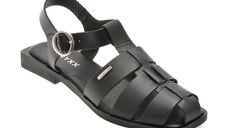 Sandale GRYXX negre, 336801, din piele naturala