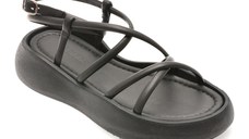 Sandale GRYXX negre, 4261412, din piele naturala