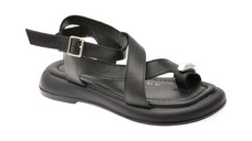 Sandale GRYXX negre, 47183, din piele naturala