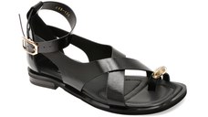 Sandale GRYXX negre, 532259, din piele naturala lacuita