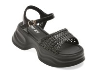 Sandale GRYXX negre, 550886, din piele ecologica - 1