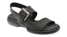 Sandale GRYXX negre, 734102, din piele naturala