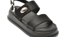 Sandale GRYXX negre, 790, din material textil