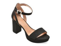 Sandale GRYXX negre, 924, din material textil - 1