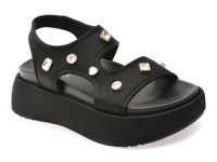 Sandale GRYXX negre, A55, din material textil - 1