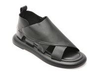 Sandale GRYXX negre, V931C28, din piele naturala - 1