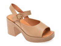 Sandale GRYXX nude, V989D12, din piele naturala - 1