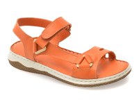 Sandale GRYXX portocalii, CS3210, din piele naturala - 1