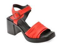 Sandale GRYXX rosii, 1914117, din piele naturala - 1