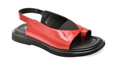 Sandale GRYXX rosii, 341123, din piele naturala lacuita