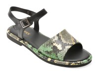 Sandale GRYXX verzi, 4H524, din piele naturala - 1