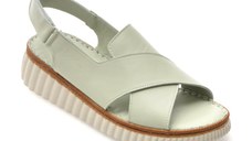 Sandale GRYXX verzi, CS3205, din piele naturala