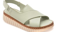 Sandale GRYXX verzi, CS3205, din piele naturala