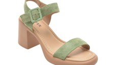 Sandale GRYXX verzi, JL65, din piele intoarsa