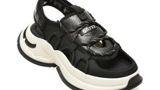 Sandale negre GRYXX model 2569 din material textil