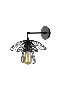 Aplica perete negru  homs ro11208 - 1