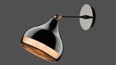 Aplica perete negru Homs ro11265