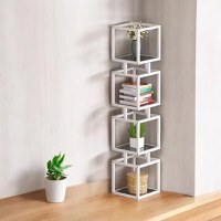 Biblioteca Art din metal culoare alb 150 cm - 1