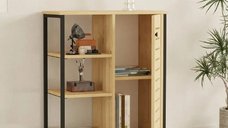 Biblioteca Benny consola culoare stejar 72 cm