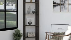 Biblioteca Cordia Antracit 160 cm - Design Modern pentru Orice Spatiu