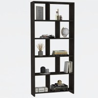 Biblioteca modern Jordan culoare antracit 162 cm - 1