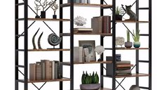 Biblioteca , stil industrial seria A-627,180x27x170 cm ,PL255