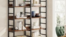 Biblioteca , stil industrial seria A-627,180x30x120 cm
