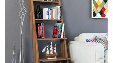 Biblioteca tip scara Solid Homs, nuc, PAL, 150 x 56 x 30 cm