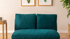 Canapea extensibila 2 locuri moderna,Taida,180X120 cm – blue