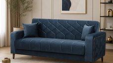 Canapea extensibila Milas cu lada de depozitare 232x90x94 cm