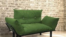 Canapea Homs Verde pentru 2 Persoane
