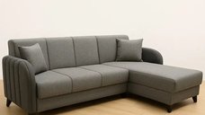 Coltar extensibil cu lada Soren Homs,gri