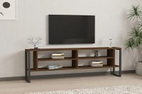 Comoda tv Cupe culoare antracit 160 cm - 1