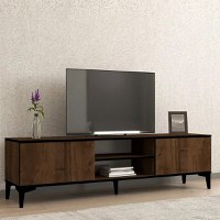 Comoda tv Erem pentru living culoare nuc 180 cm - 1