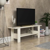 Comoda tv Homs 125x 30 x 40 cm Alb - 1