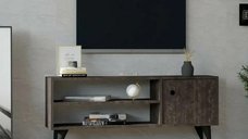 Comoda TV Jena Antracit 120 cm pentru Living
