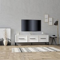 Comoda tv Melody ,living,culoare alb160 cm - 1