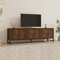 Comoda tv Melody pentru living culoare nuc 160 cm - 1