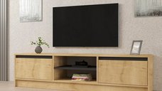Comoda tv Pearle pentru living culoare stejar 180 cm